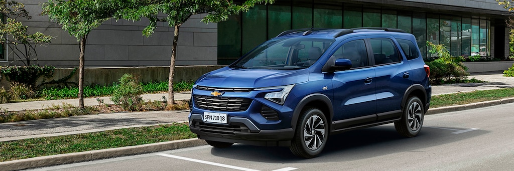 Conheça o novo SUV Chevrolet Spin de 7 lugares