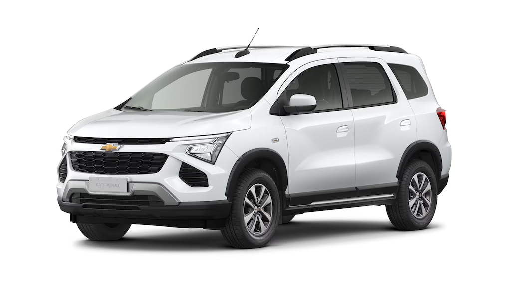 Chevrolet Spin LT na cor Branco Summit